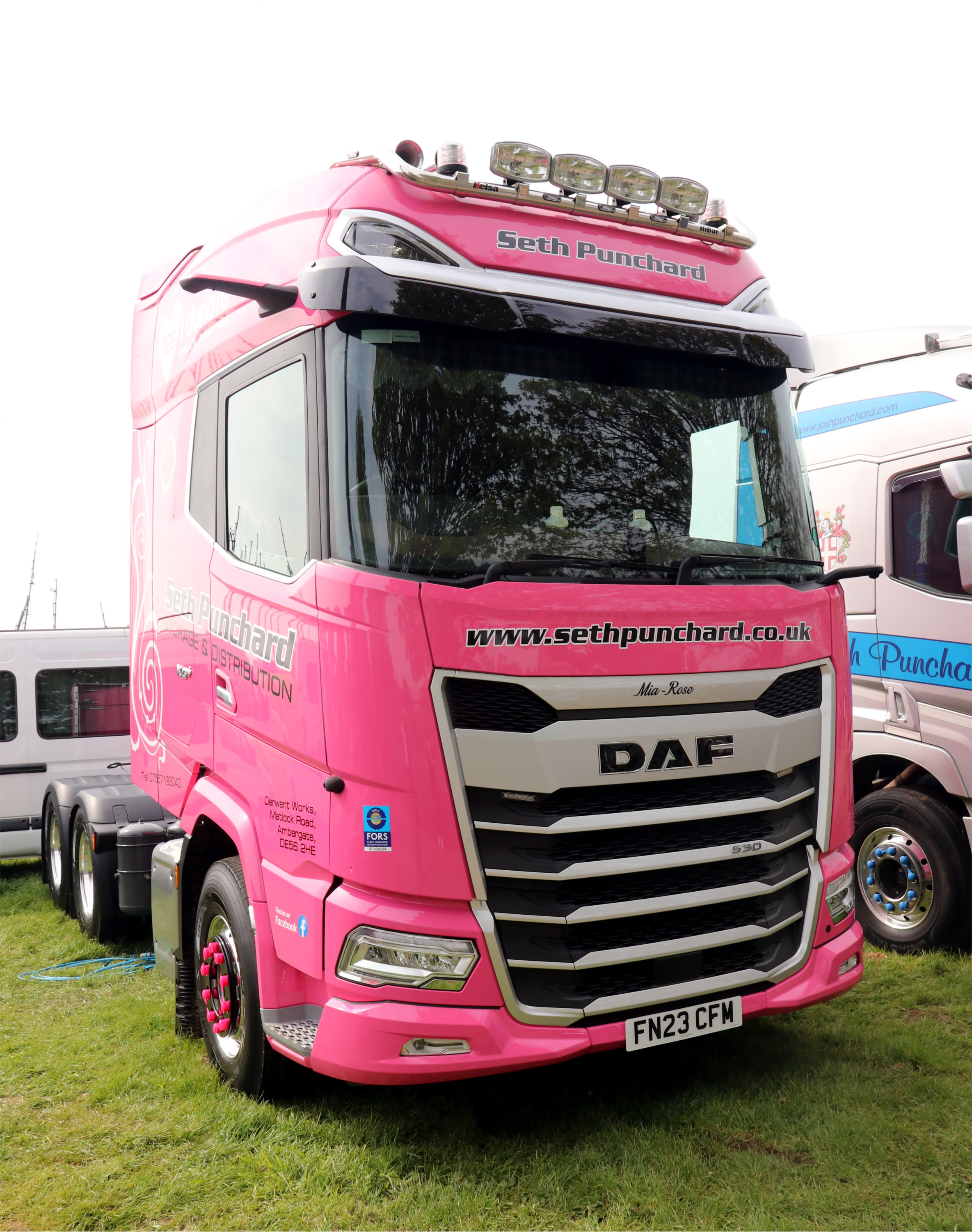 Daf Trucks At Truckfest Peterborough