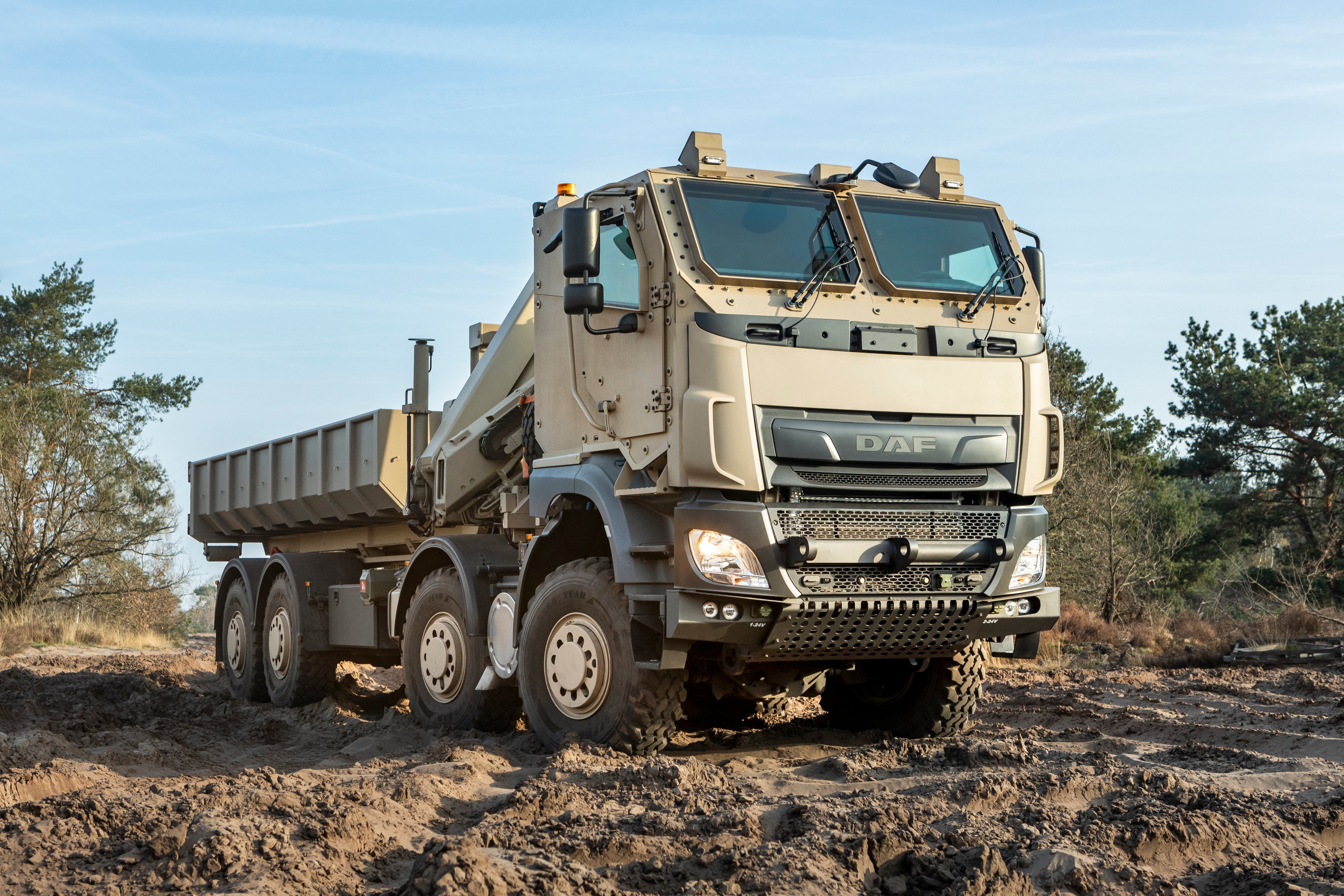 02. DAF CF Military trucks - 8x8 vehicles for Belgian Army
