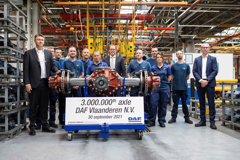 03. DAF Trucks Flandres, 3.000.000 essieux produits en 50 ans