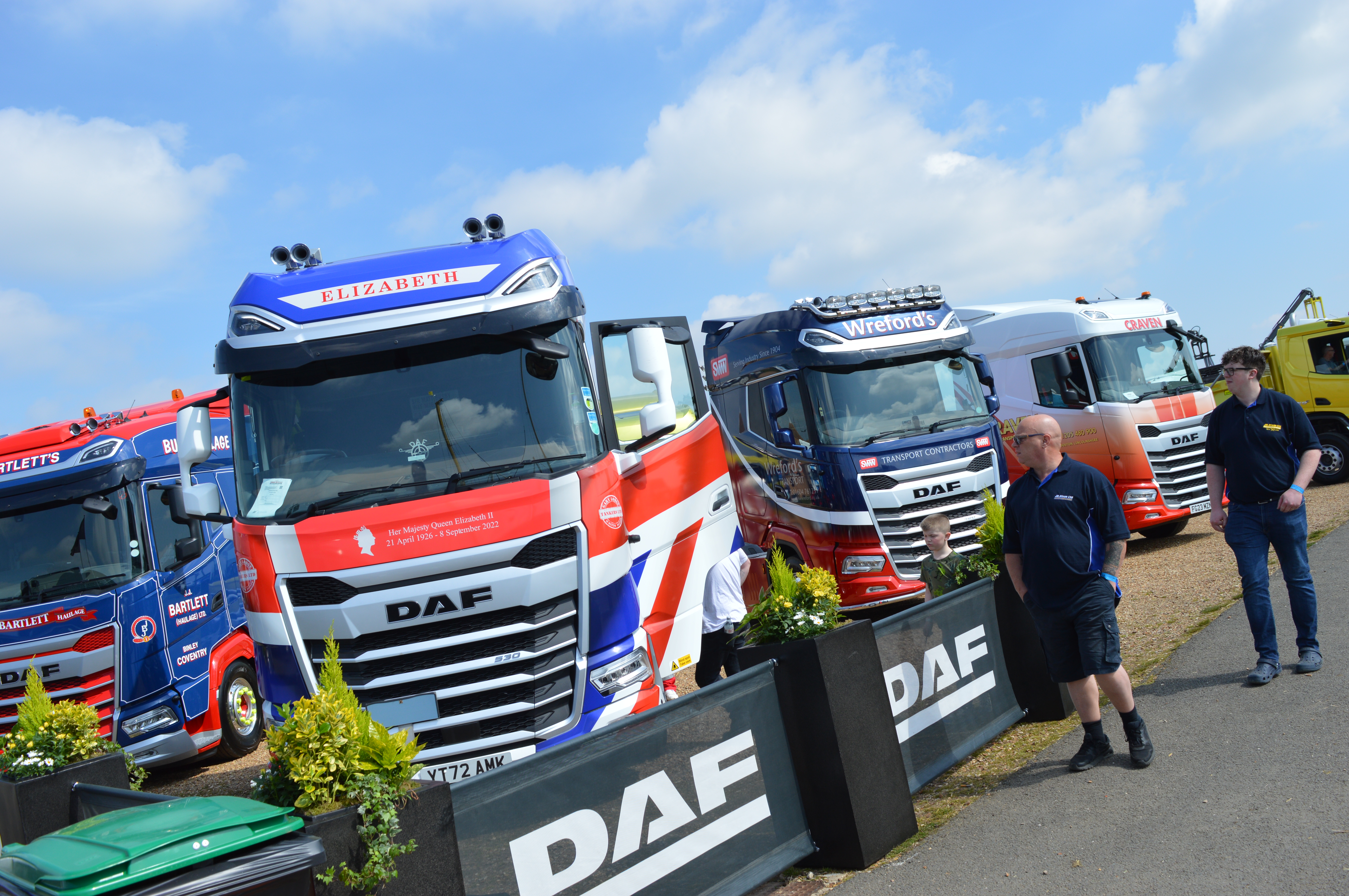 DAF Trucks at Truckfest Peterborough 2023