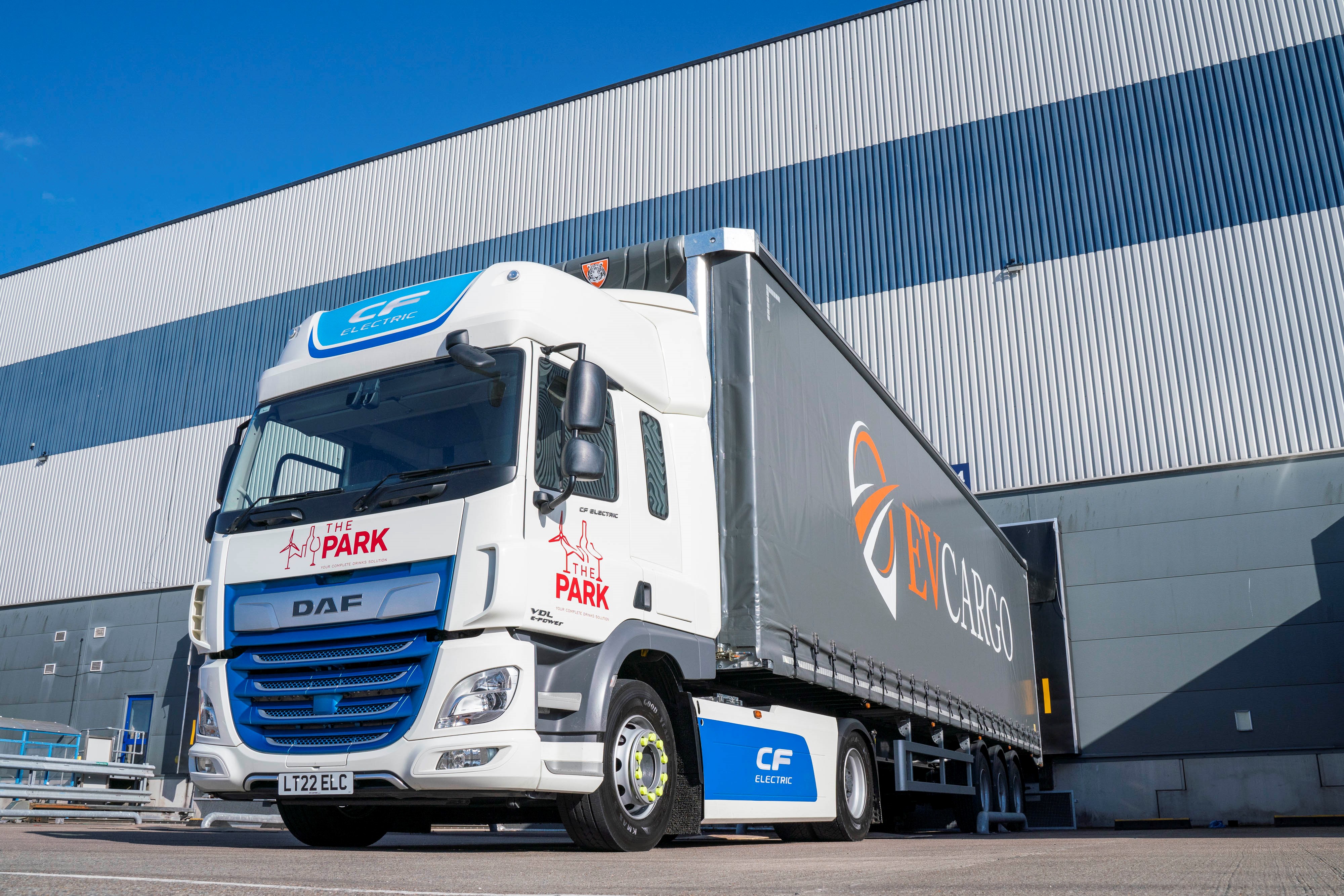 DAF CF Electric helps lead the way in food and drink industry